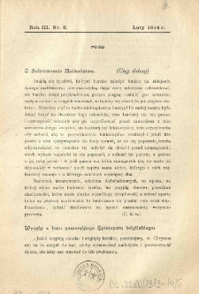 Pisemko Kuźniczanek. 1914 R.3 nr6