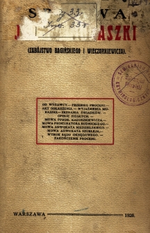 Sprawa J&oacute;zefa Muraszki