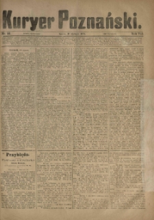 Kurier Poznański 1878.01.20 R.7 nr16