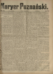 Kurier Poznański 1878.02.06 R.7 nr30