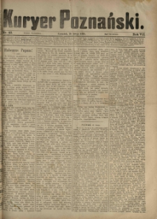 Kurier Poznański 1878.02.21 R.7 nr43