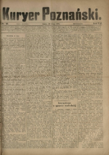 Kurier Poznański 1878.02.23 R.7 nr45