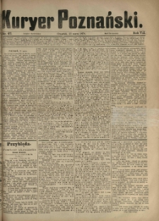 Kurier Poznański 1878.03.21 R.7 nr67