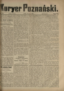 Kurier Poznański 1878.03.27 R.7 nr71