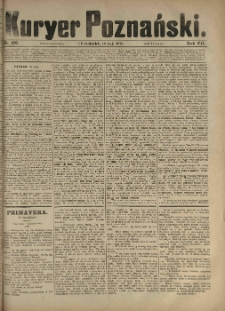 Kurier Poznański 1878.05.13 R.7 nr109