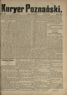 Kurier Poznański 1878.05.24 R.7 nr119