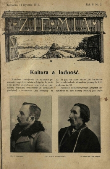 Ziemia. Tygodnik Krajoznawczy Ilustrowany.1911 R.2 nr2