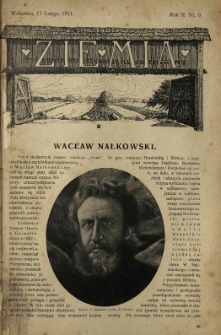 Ziemia. Tygodnik Krajoznawczy Ilustrowany.1911 R.2 nr6