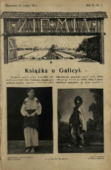 Ziemia. Tygodnik Krajoznawczy Ilustrowany.1911 R.2 nr7