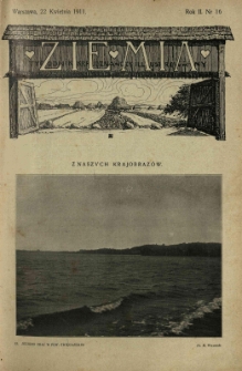 Ziemia. Tygodnik Krajoznawczy Ilustrowany.1911 R.2 nr16