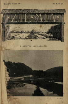 Ziemia. Tygodnik Krajoznawczy Ilustrowany.1911 R.2 nr27