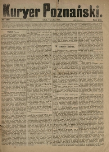Kurier Poznański 1878.12.07 R.7 nr282