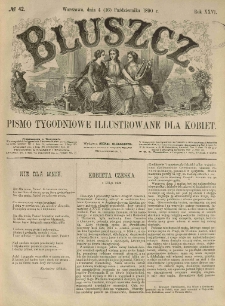 Bluszcz. Pismo tygodniowe illustrowane dla kobiet. 1890.10.04 (16) R.26 nr42