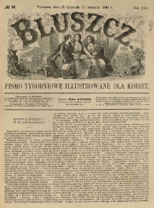 Bluszcz. Pismo tygodniowe illustrowane dla kobiet. 1890.11.29 (12.11) R.26 nr50