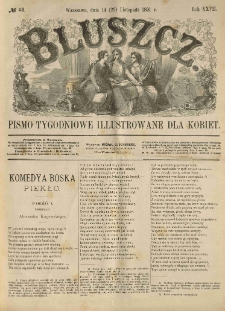 Bluszcz. Pismo tygodniowe illustrowane dla kobiet. 1891.11.14 (26) R.27 nr48