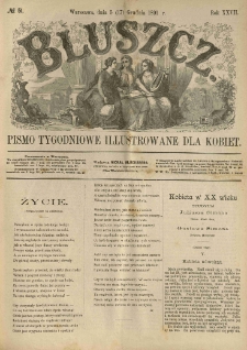 Bluszcz. Pismo tygodniowe illustrowane dla kobiet. 1891.12.05 (17) R.27 nr51