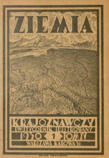 Ziemia. Dwutygodnik Krajoznawczy Ilustrowany. 1930 R.15 nr1