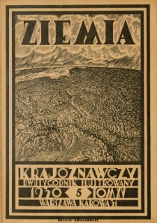Ziemia. Dwutygodnik Krajoznawczy Ilustrowany. 1930 R.15 nr5