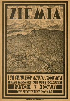 Ziemia. Dwutygodnik Krajoznawczy Ilustrowany. 1930 R.15 nr7
