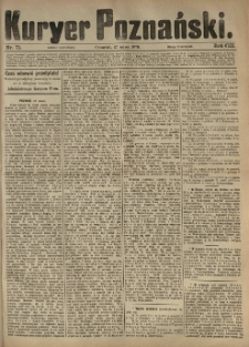 Kurier Poznański 1879.03.27 R.8 nr71
