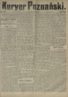 Kurier Poznański 1879.09.24 R.8 nr219