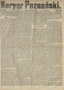 Kurier Poznański 1879.11.14 R.8 nr262