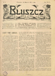 Bluszcz. Pismo tygodniowe ilustrowane poświęcone sprawom kobiecym. 1911.01.14 R.47 nr2