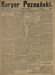 Kurier Poznański 1881.01.14 R.10 nr10
