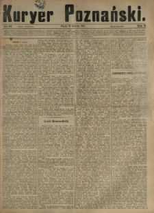 Kurier Poznański 1881.04.22 R.10 nr91