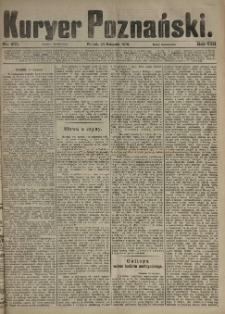 Kurier Poznański 1879.11.25 R.8 nr271