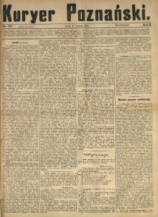 Kurier Poznański 1881.08.17 R.10 nr186