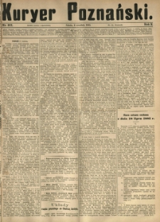 Kurier Poznański 1881.09.03 R.10 nr201