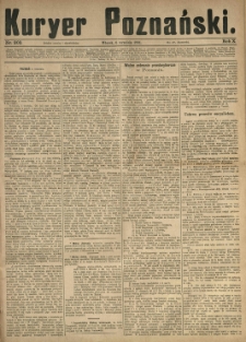 Kurier Poznański 1881.09.06 R.10 nr203
