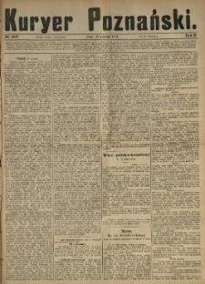 Kurier Poznański 1881.09.14 R.10 nr209