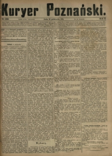 Kurier Poznański 1881.10.26 R.10 nr245