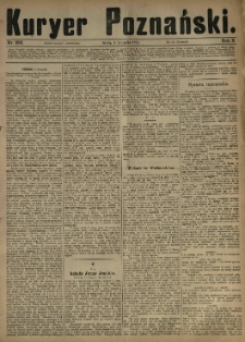 Kurier Poznański 1881.11.09 R.10 nr256