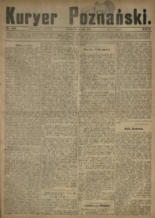 Kurier Poznański 1881.11.11 R.10 nr258