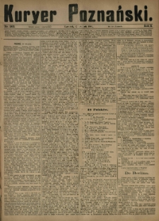 Kurier Poznański 1881.11.17 R.10 nr263
