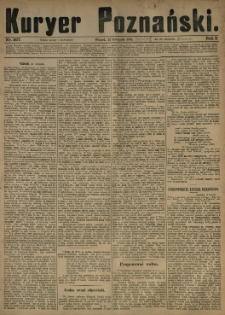 Kurier Poznański 1881.11.22 R.10 nr267