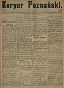 Kurier Poznański 1881.11.23 R.10 nr268