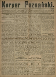 Kurier Poznański 1881.11.24 R.10 nr269