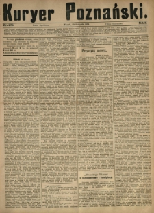 Kurier Poznański 1881.11.29 R.10 nr273