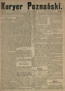 Kurier Poznański 1882.01.18 R.11 nr14