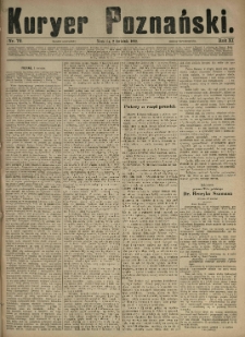 Kurier Poznański 1882.04.02 R.11 nr76