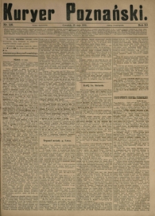 Kurier Poznański 1882.05.25 R.11 nr118