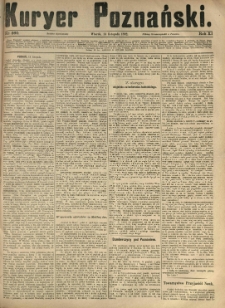 Kurier Poznański 1882.11.14 R.11 nr260