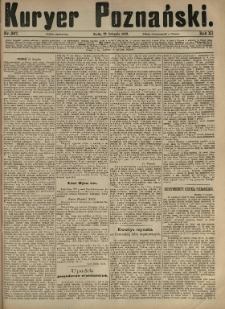 Kurier Poznański 1882.11.22 R.11 nr267