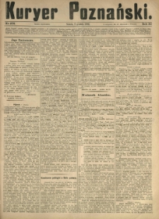 Kurier Poznański 1882.12.02 R.11 nr276