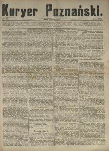 Kurier Poznański 1884.02.15 R.13 nr38