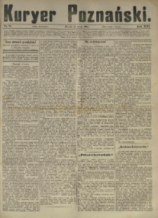 Kurier Poznański 1884.03.25 R.13 nr71